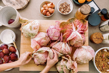 On Our Table: Pink Radicchio Salad