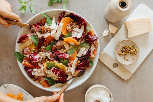 Feast Your Eyes on This, Radicchio, Citrus, and Prosciutto Salad