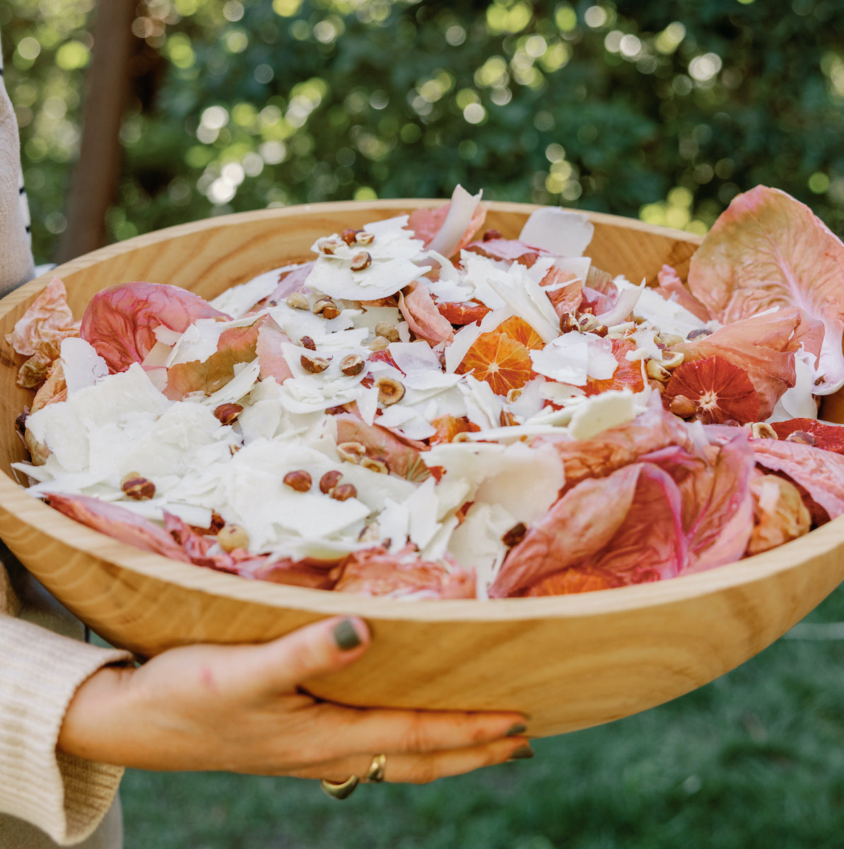 Large Wood Salad Bowl – Casa Zuma