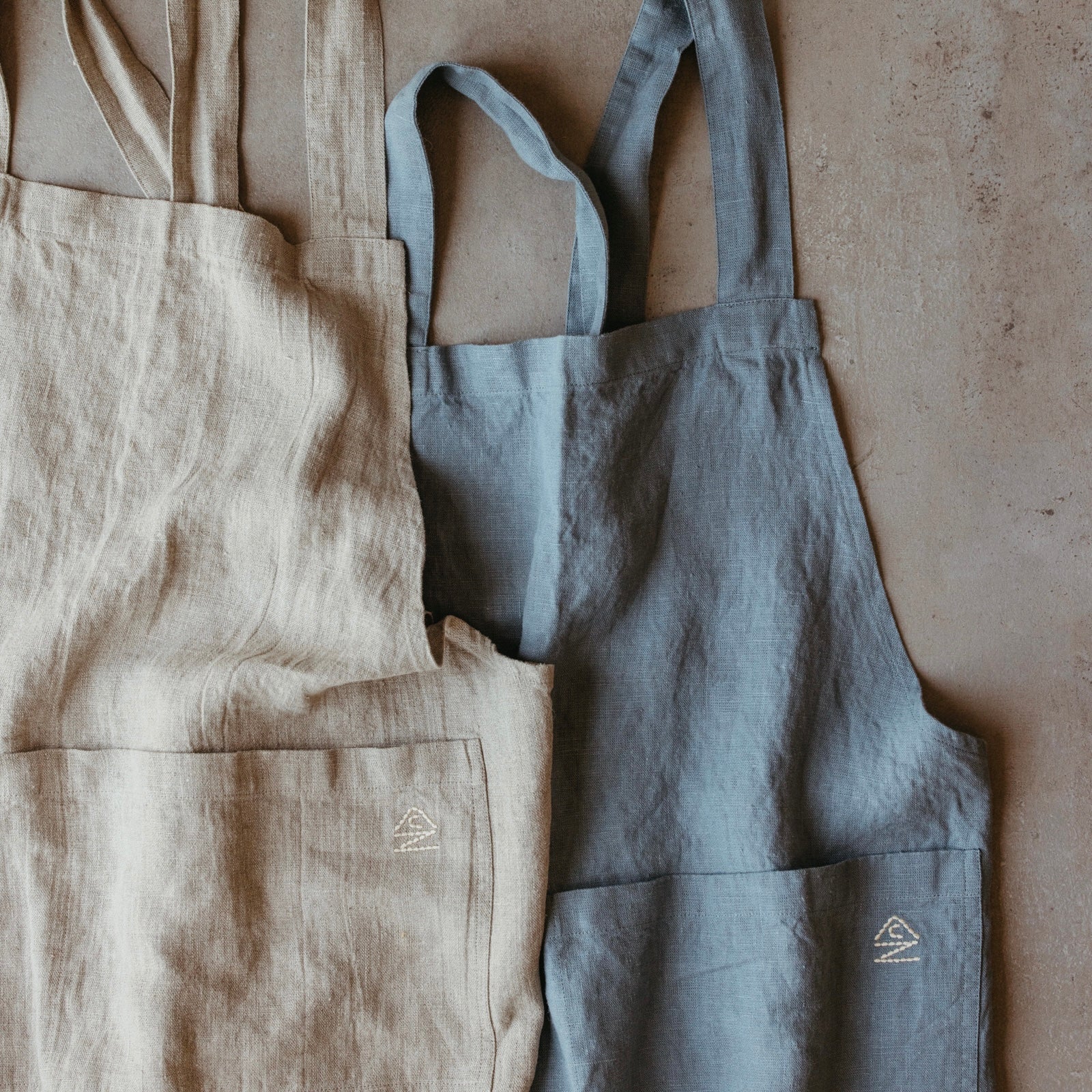 Casa Zuma Linen Apron—Best Crossback Linen Apron