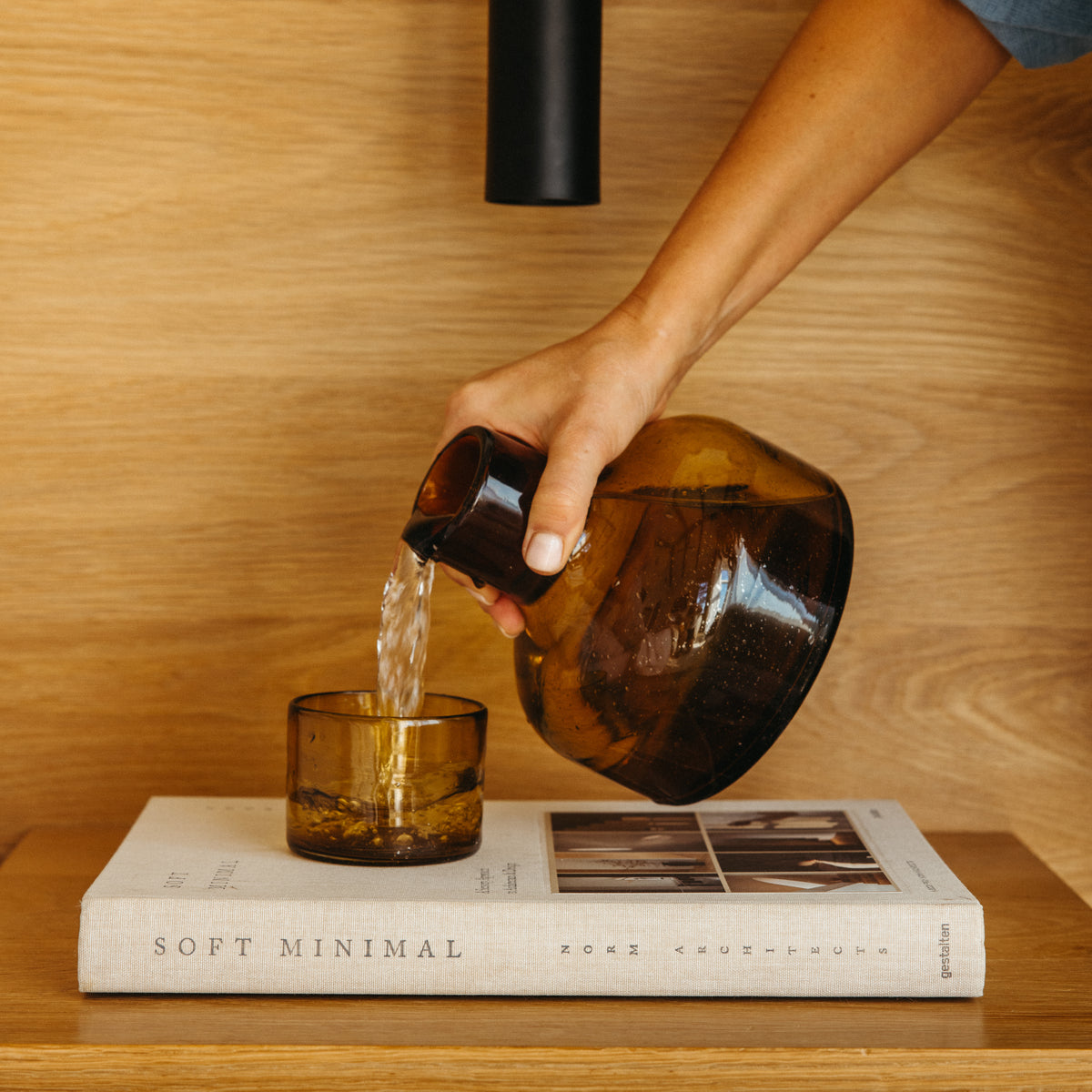 Casa Zuma Recycled Carafe and Glass Set