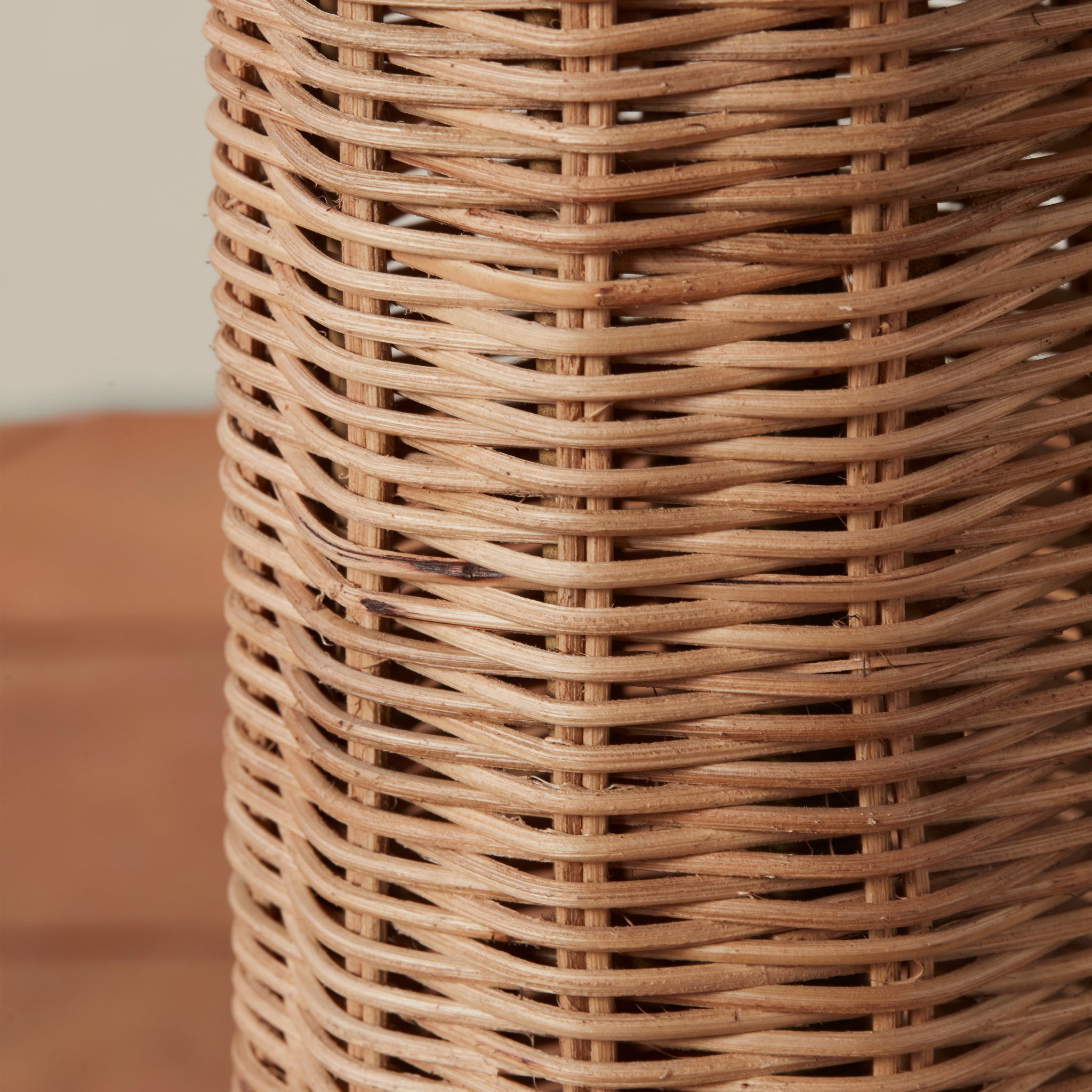 Augusta Rattan Floor Lamp | Casa Zuma