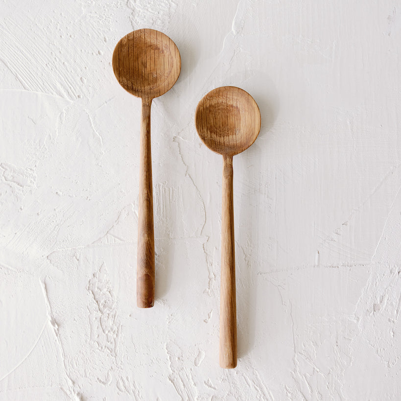 small wooden spoons