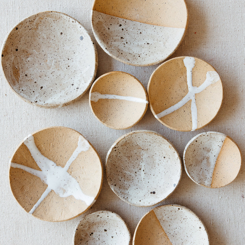 Hand-Thrown Mini Ceramic Bowls, Set of 3 – Casa Zuma